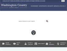 Tablet Screenshot of co.washington.pa.us