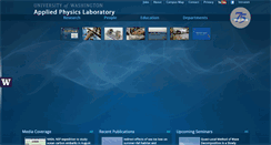 Desktop Screenshot of internet.apl.washington.edu