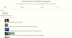 Desktop Screenshot of polar.ocean.washington.edu