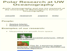 Tablet Screenshot of polar.ocean.washington.edu