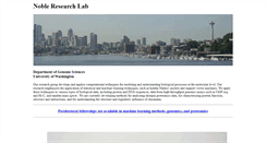 Desktop Screenshot of noble.gs.washington.edu