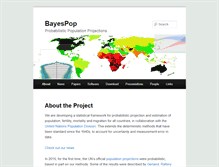 Tablet Screenshot of bayespop.csss.washington.edu