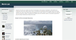 Desktop Screenshot of morrislab.ocean.washington.edu