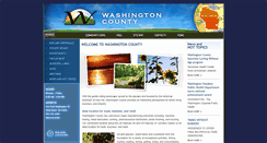 Desktop Screenshot of co.washington.wi.us