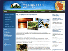 Tablet Screenshot of co.washington.wi.us