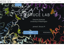Tablet Screenshot of brucelab.gs.washington.edu