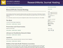 Tablet Screenshot of journals.lib.washington.edu