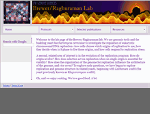 Tablet Screenshot of fangman-brewer.genetics.washington.edu