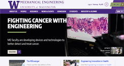 Desktop Screenshot of me.washington.edu