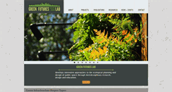 Desktop Screenshot of greenfutures.washington.edu