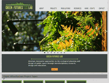 Tablet Screenshot of greenfutures.washington.edu