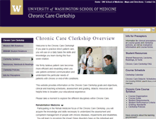 Tablet Screenshot of chroniccare.rehab.washington.edu